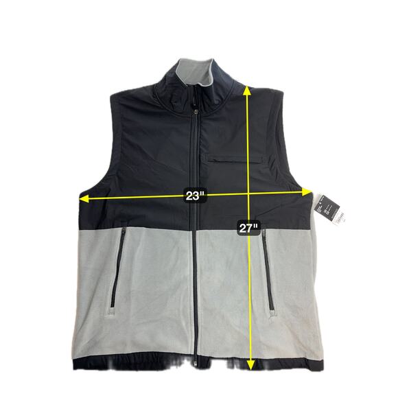 NWT Xersion NSYNC Water Resistant Fleece Vest Mens Size LT Large Big and Tall - Picture 10 of 10